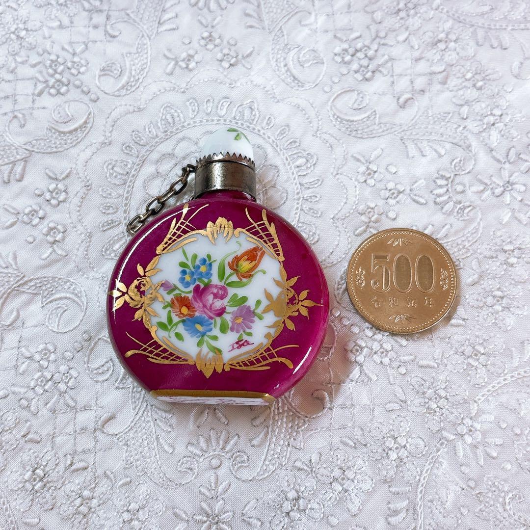 リモージュ 花柄 香水瓶 ❤︎ フランス製