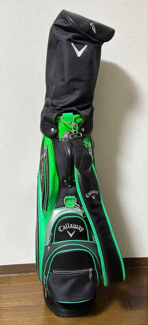 【超メルカリ市限定最特価！】Callaway キャディバッグ ブラック/グリーン
