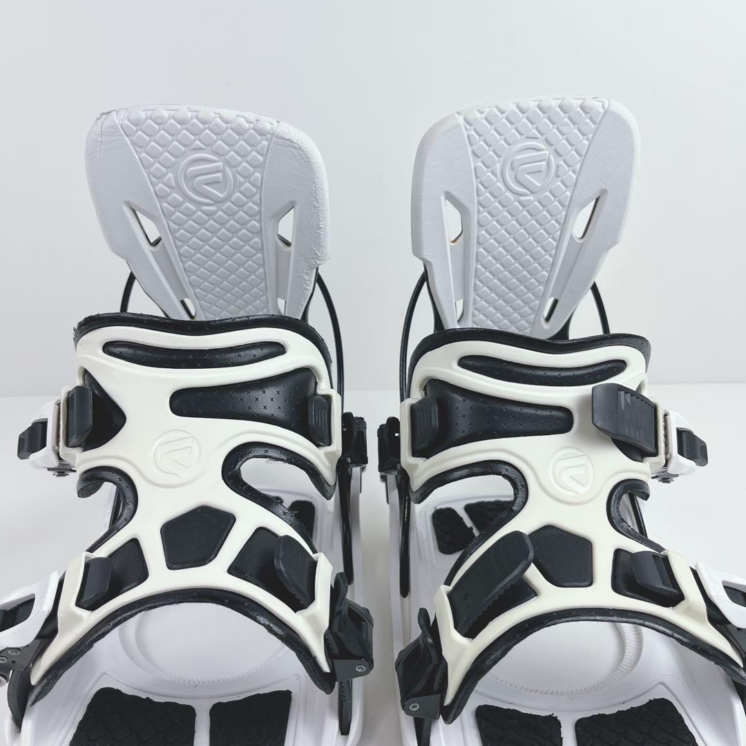 FLOW フロー スノーボード ビンディング ALPHA LG-Lホワイト