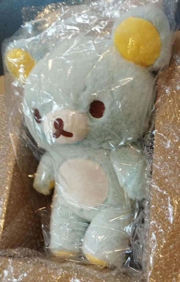 海外限定　リラックマシャーベットぬいぐるみ　　紙タグ付