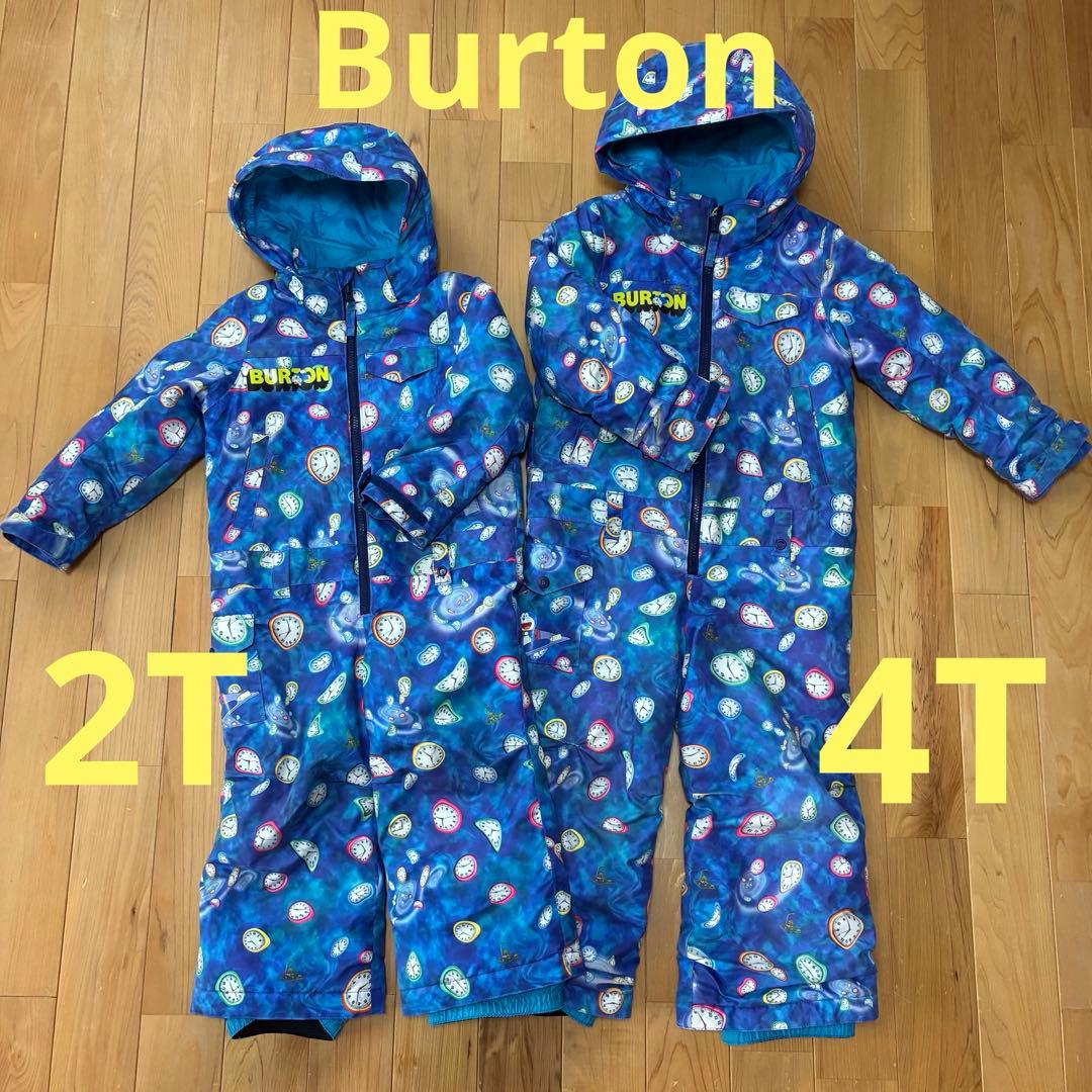 BURTON 2着セット　子供用 スノーボードウェア ドラえもん