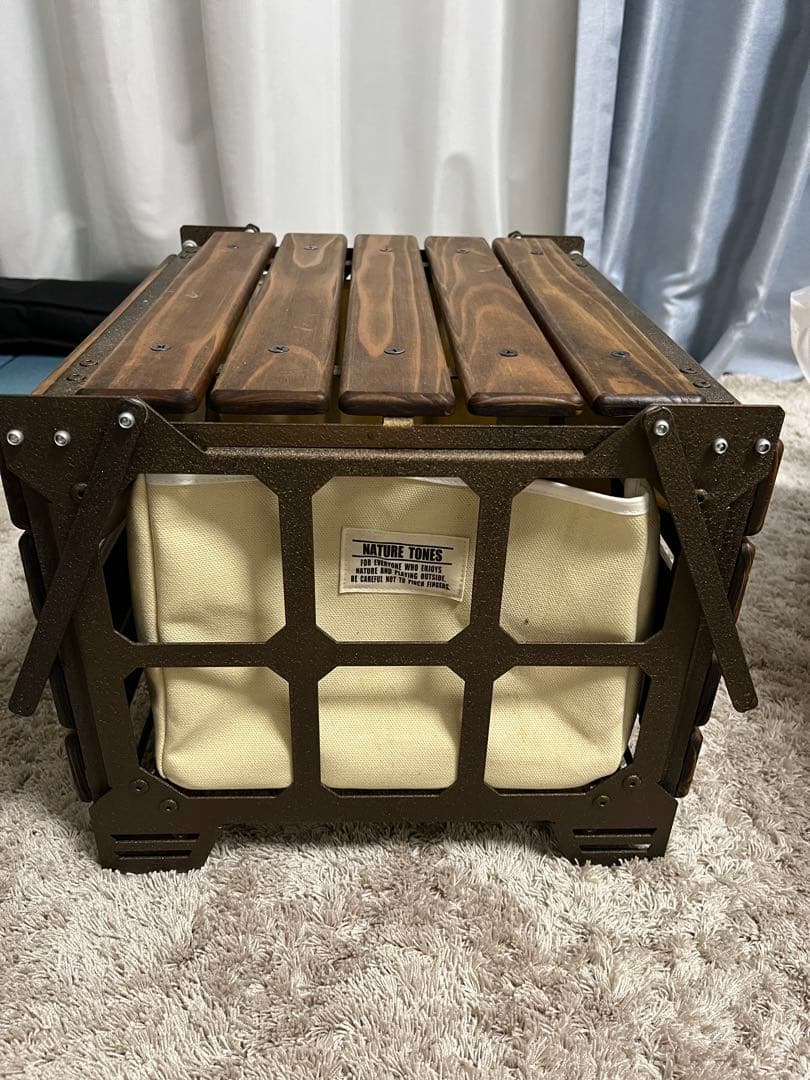 NATURE TONES ネイチャートーンズ サイドアップボックス テーブル S