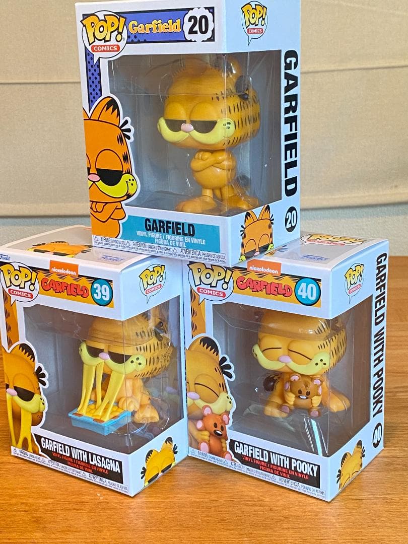 ガーフィールド フィギュア 3体セット FUNKO POP ファンコポップ