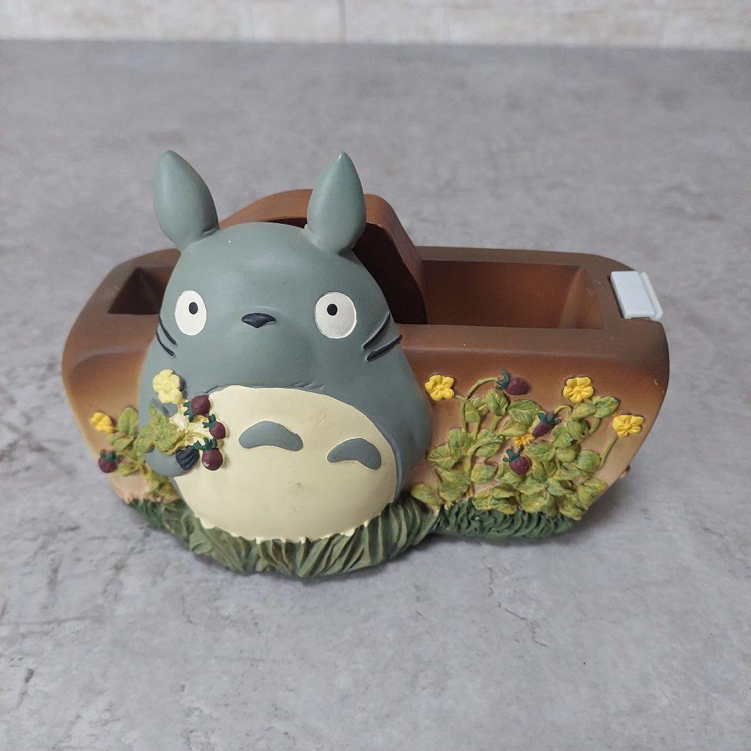 ジブリ となりのトトロ テープカッター 大トトロ貯金箱 2点セット