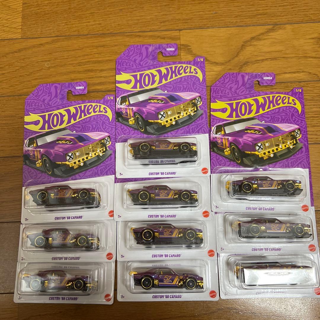 ホットウィール　パール&クローム　68 CUSTOM CAMARO