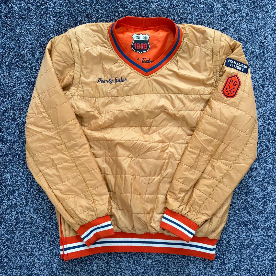 パーリーゲイツ　中綿　2WAY　リバーシブル　スニード　ブルゾン　ゴルフウェア4