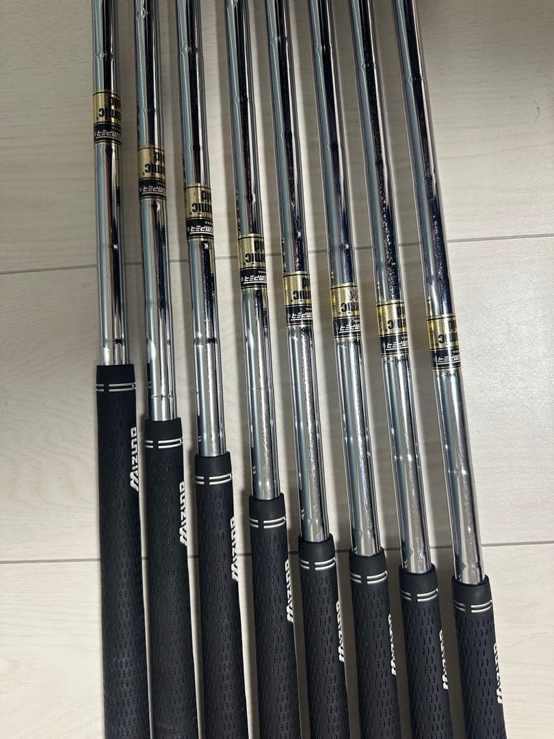 アイアンセット スチールシャフト ミラー仕上げ