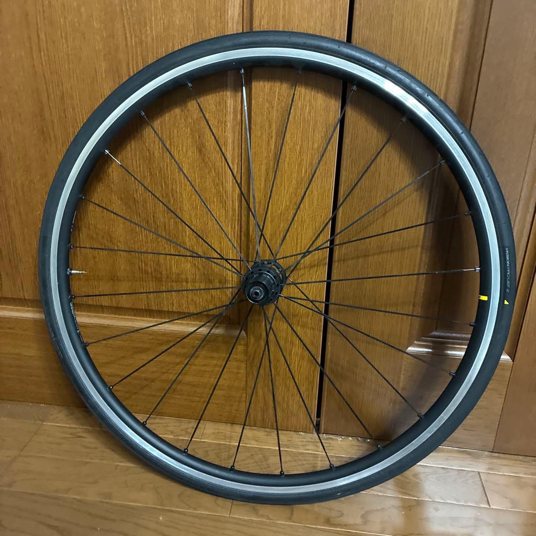 MAVIC ksyrium S リムブレーキ　チューブレスタイヤ付き