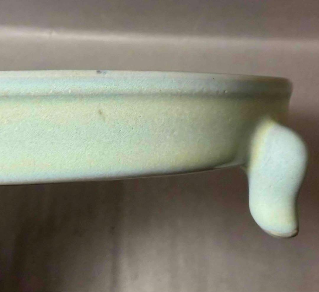 中国 三つ足丸盤　f2260113