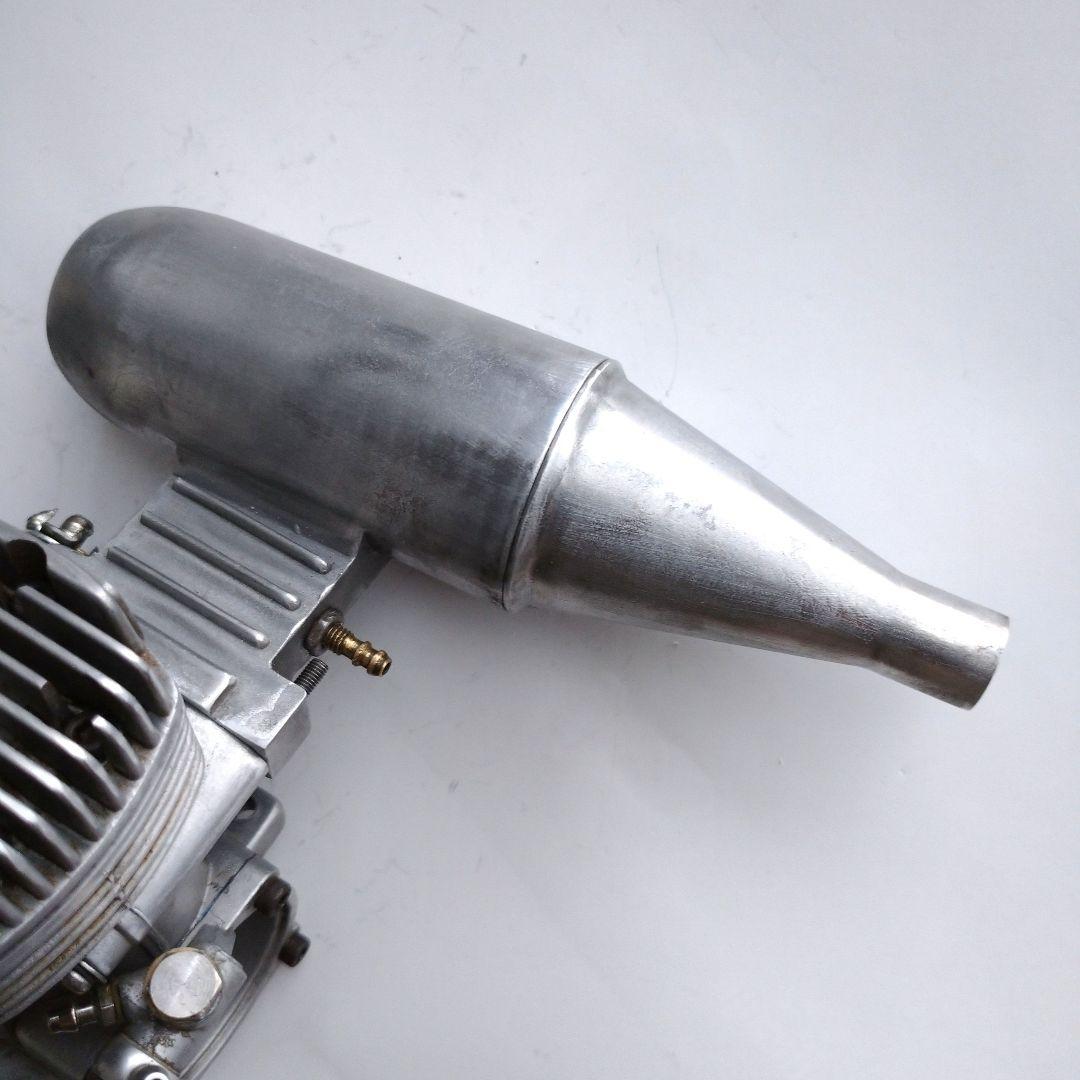 ラジコン飛行機 エンジン OS MAX FX 91 マフラー付き