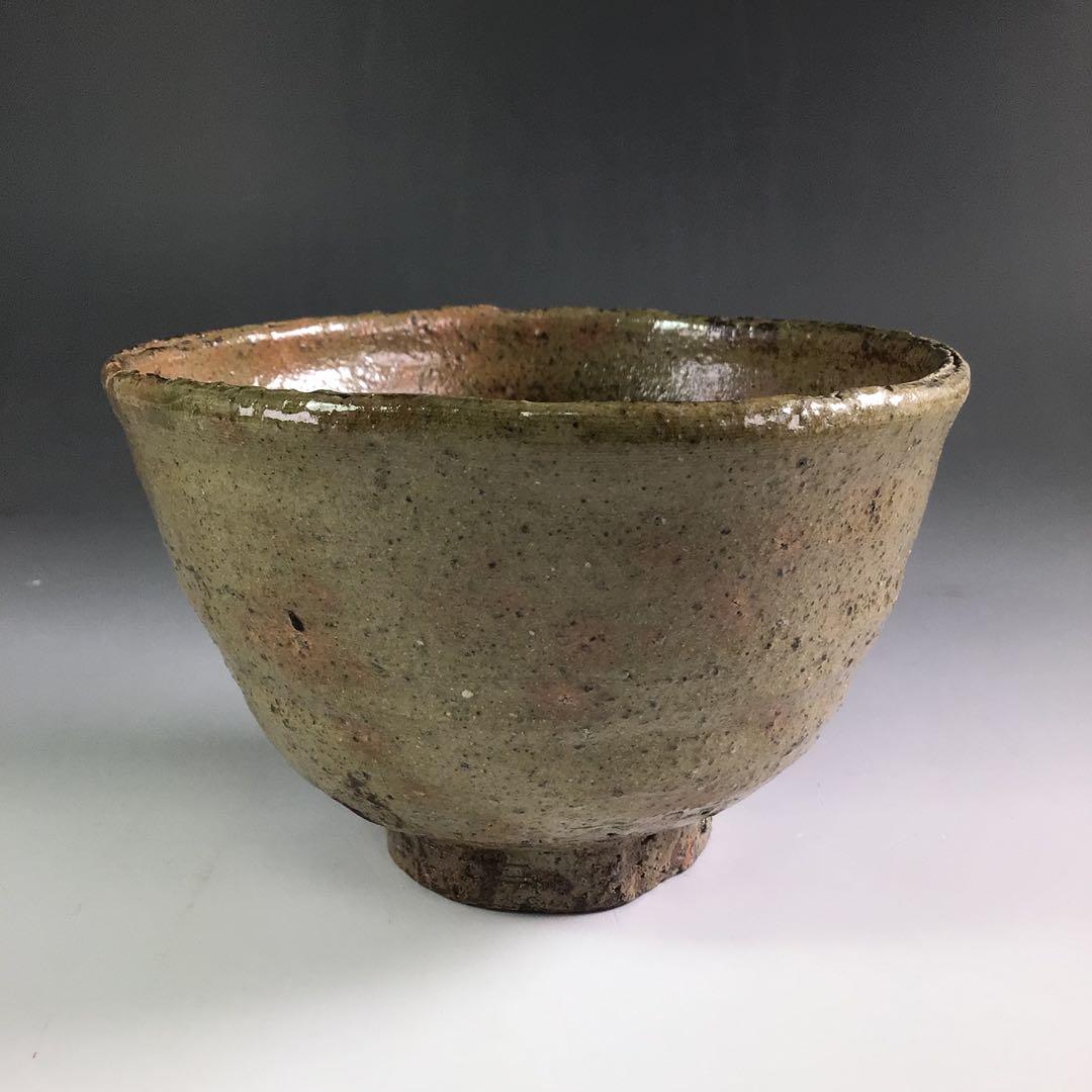 Ｒ５９０　茶碗　『出雲焼』『十一代　長岡空権造』　抹茶碗　共箱　茶道具