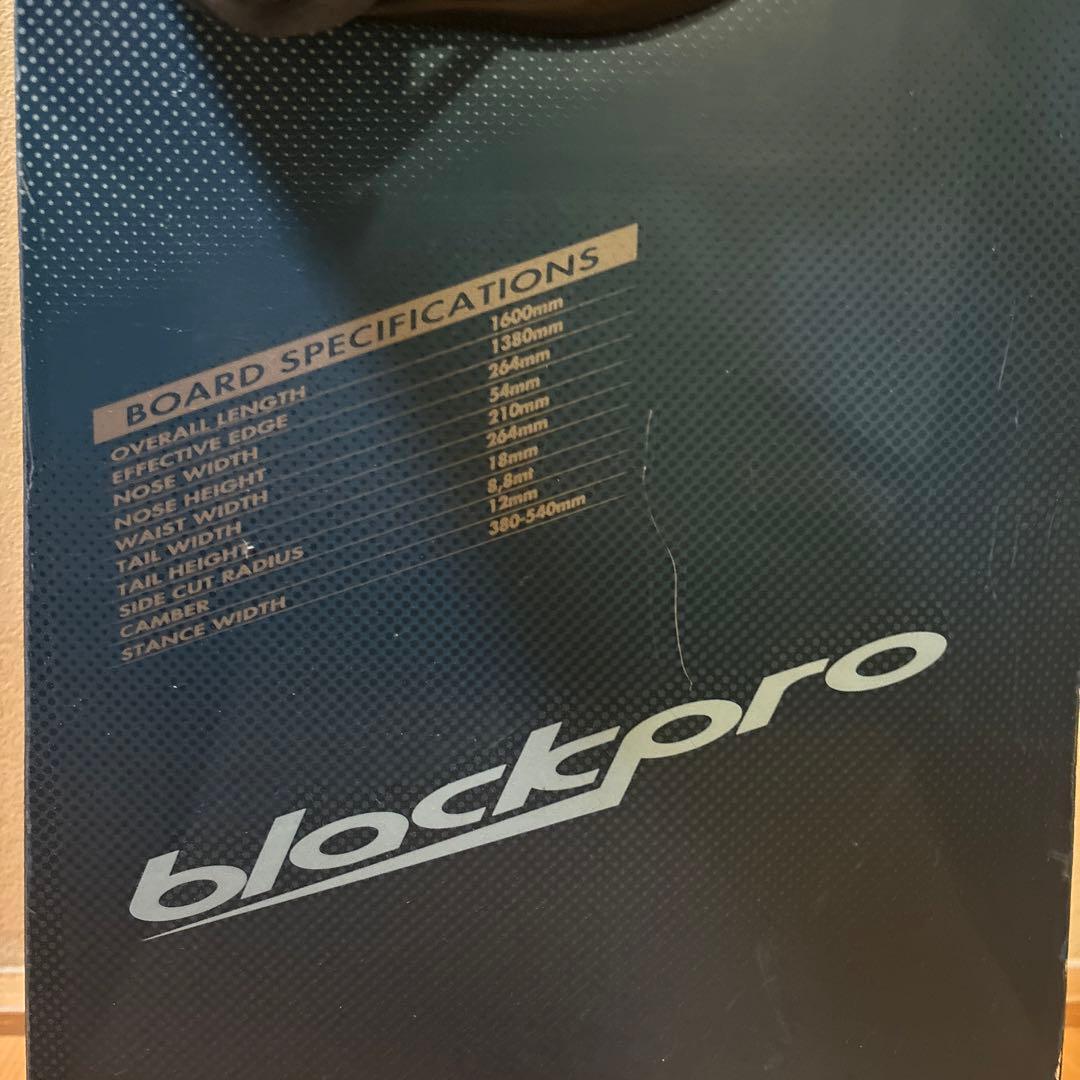 blockpro スノーボード 160cm ビンディング付き