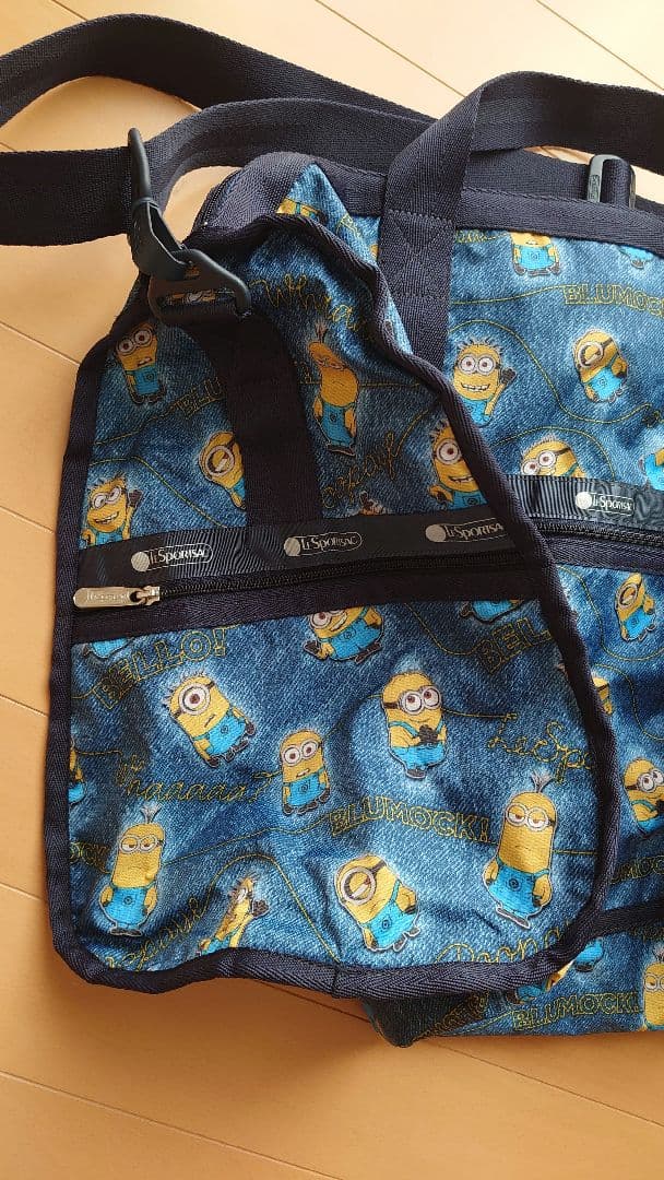新品未使用　レスポートサック LeSportsac　ミニオンズボストン