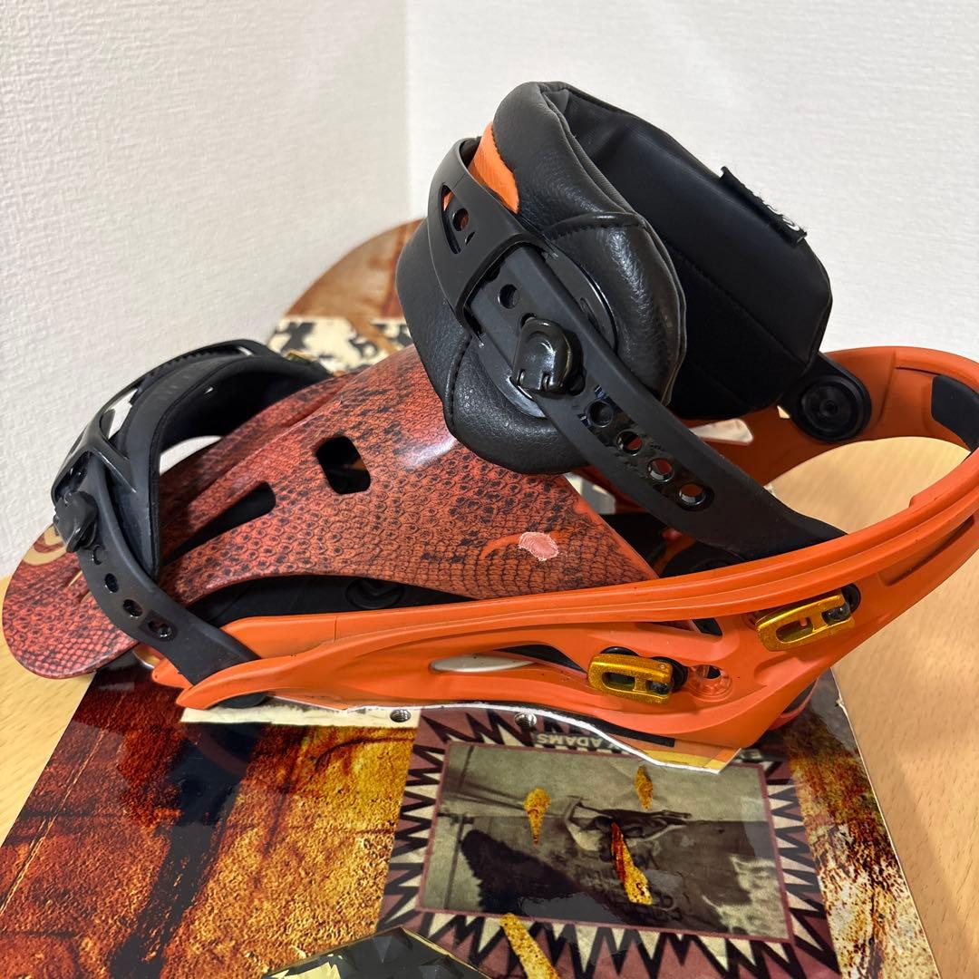 ALLIAN DAMAGE 150 スノーボード FLUX ビンディング セット