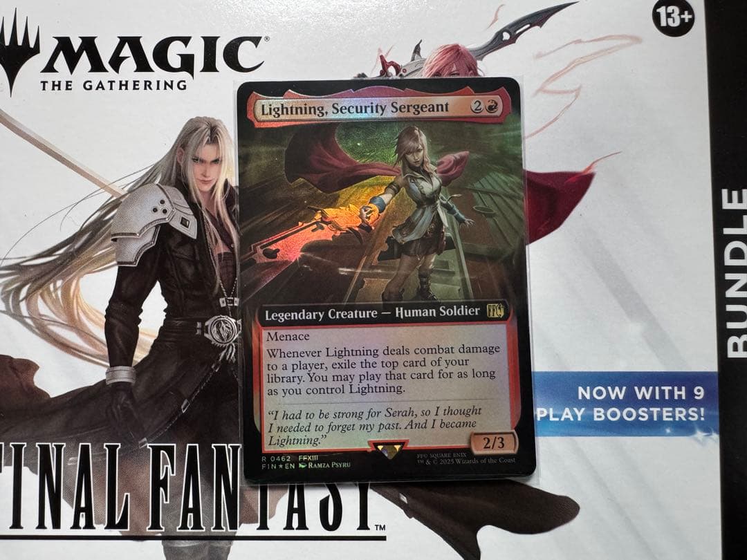 MTG 刃向かう者、ライトニング 英語版拡張foil