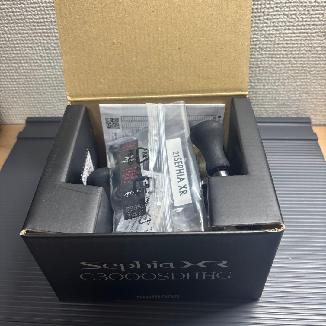 【中古】シマノ　セフィアXR3000SDHHG ダブルハンドル　エギング
