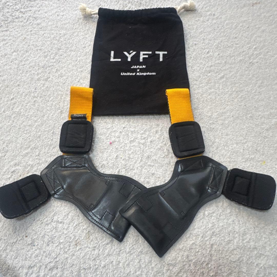 LYFT VERSA GRIPPS 黄色 サイズ SMALL 美品