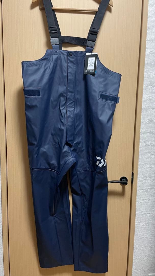 ダイワ オーシャンレインサロペット　DR-6225P ネイビー XL 新品