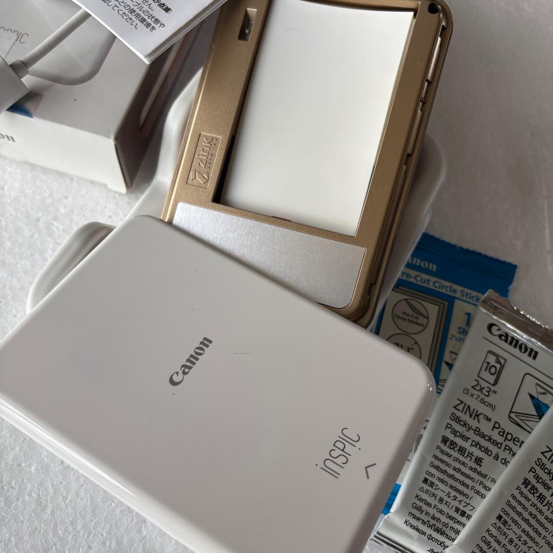 キャノンインスピックPV123 ミニプリンター　ポータブルプリンター