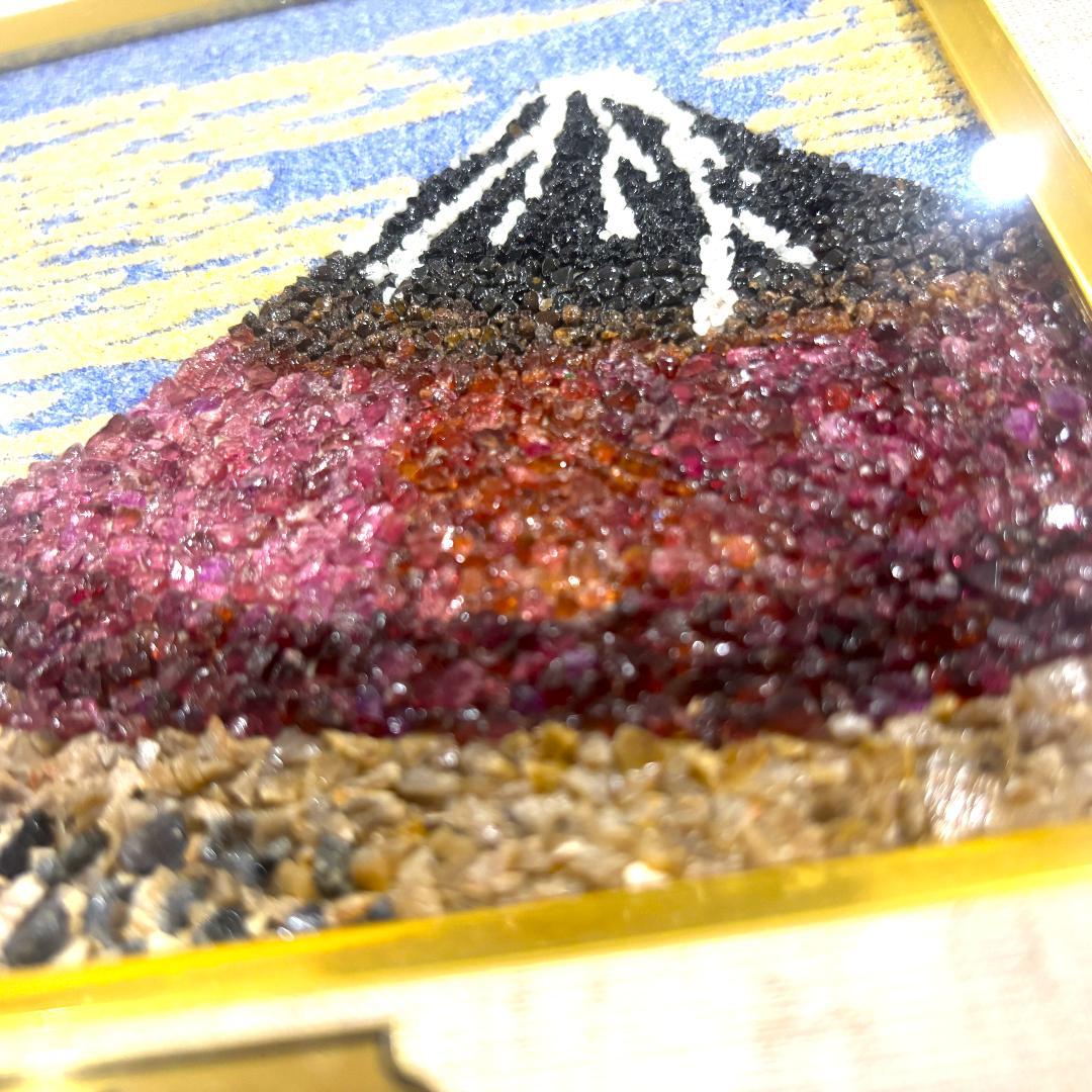 Jewerart 宝石画 葛飾北斎 赤富士