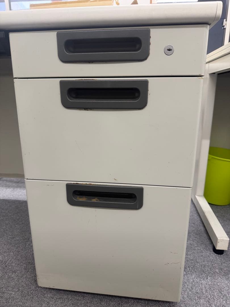 オフィス片袖デスク 1200x700x700 ①