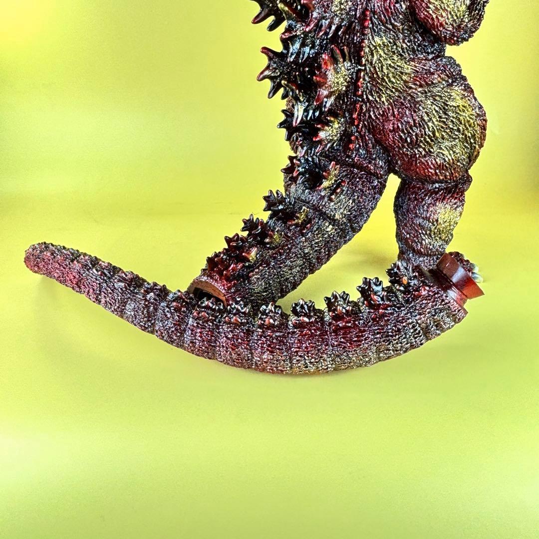 東宝30ｃｍシリーズ ラストシーン ゴジラ カスタム　赤・金　後藤 彩色所