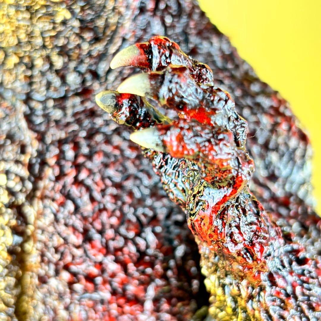 東宝30ｃｍシリーズ ラストシーン ゴジラ カスタム　赤・金　後藤 彩色所