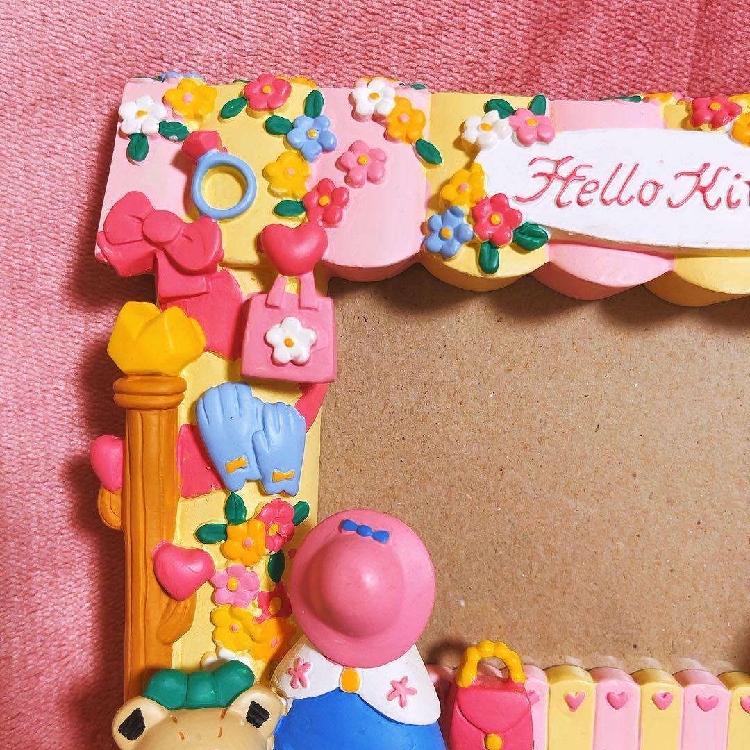 希少レア　ハローキティ　フォトフレーム　平成レトロ　タイニーチャム　サンリオ