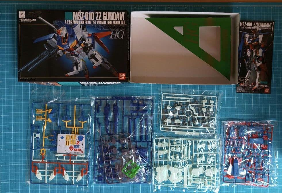 003 未組立 ＨＧ 絶版 ガンダム Mk-Ⅱ Zガンダム ZZガンダム