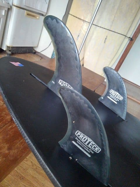 最終値下げ価格❗大人7`6\"ソフトデッキボードと高価なプロテック製フィンset！