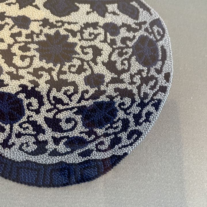 値引き可能です！新品　中国蘇州　刺繍絵　額含む