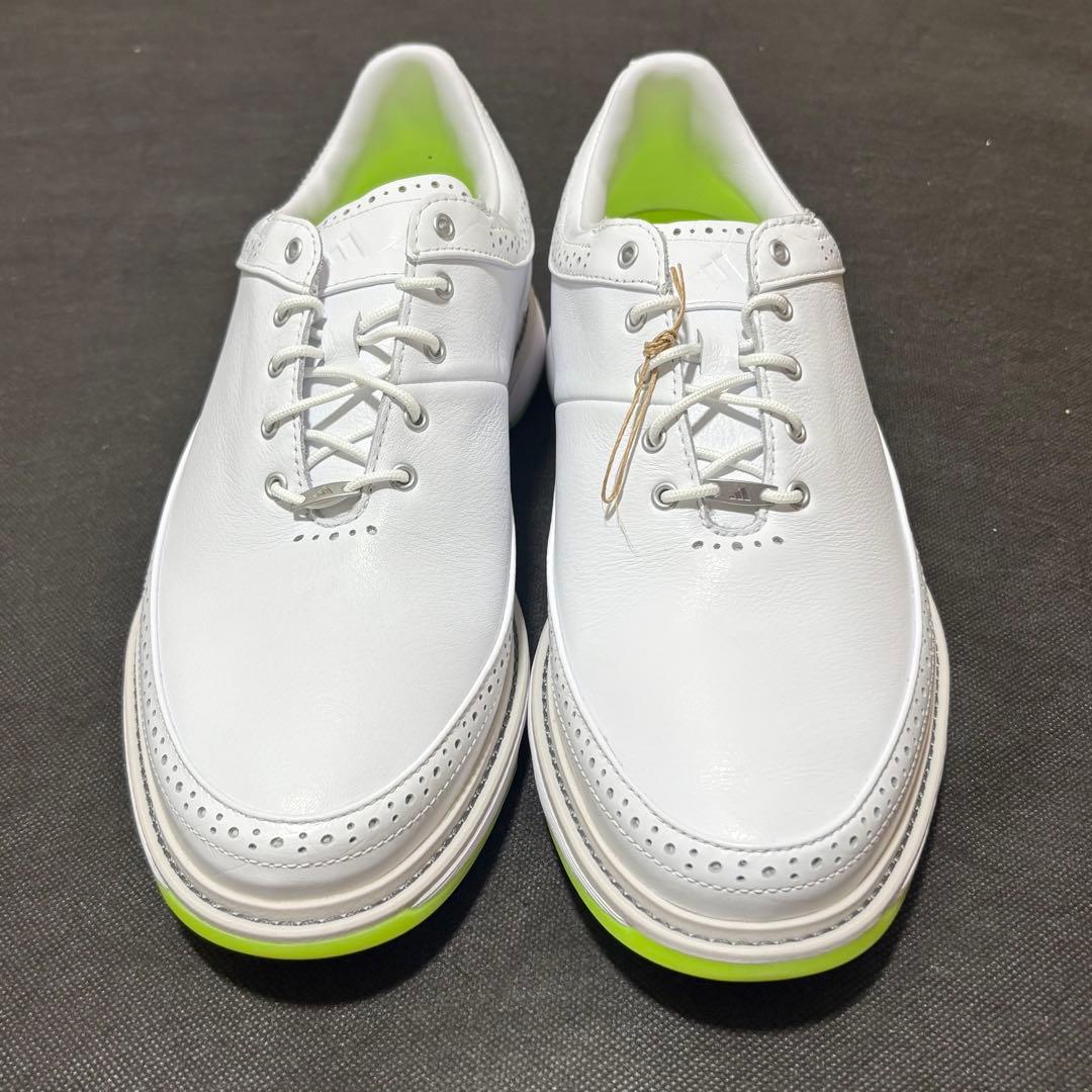 25.5cm adidas Golf MC80 ゴルフシューズ ID4748 白