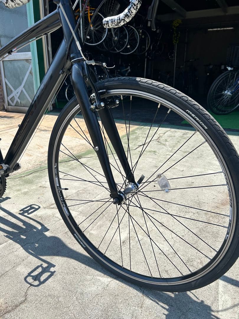 No.37MERIDA 44601D EK85ロードバイク24段変速整備済