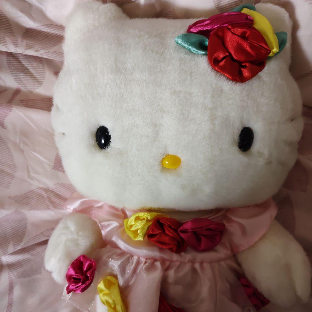 絶版品！激レア　ハローキティ　応募者限定受注生産品　ローズキティ　ぬいぐるみ