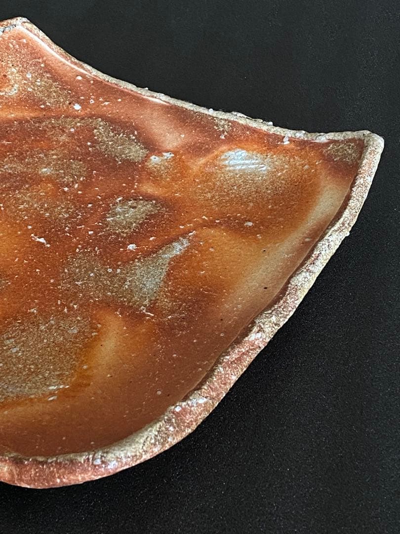 信楽焼 Shigaraki 四方皿 Square Plate 古谷道生 J03