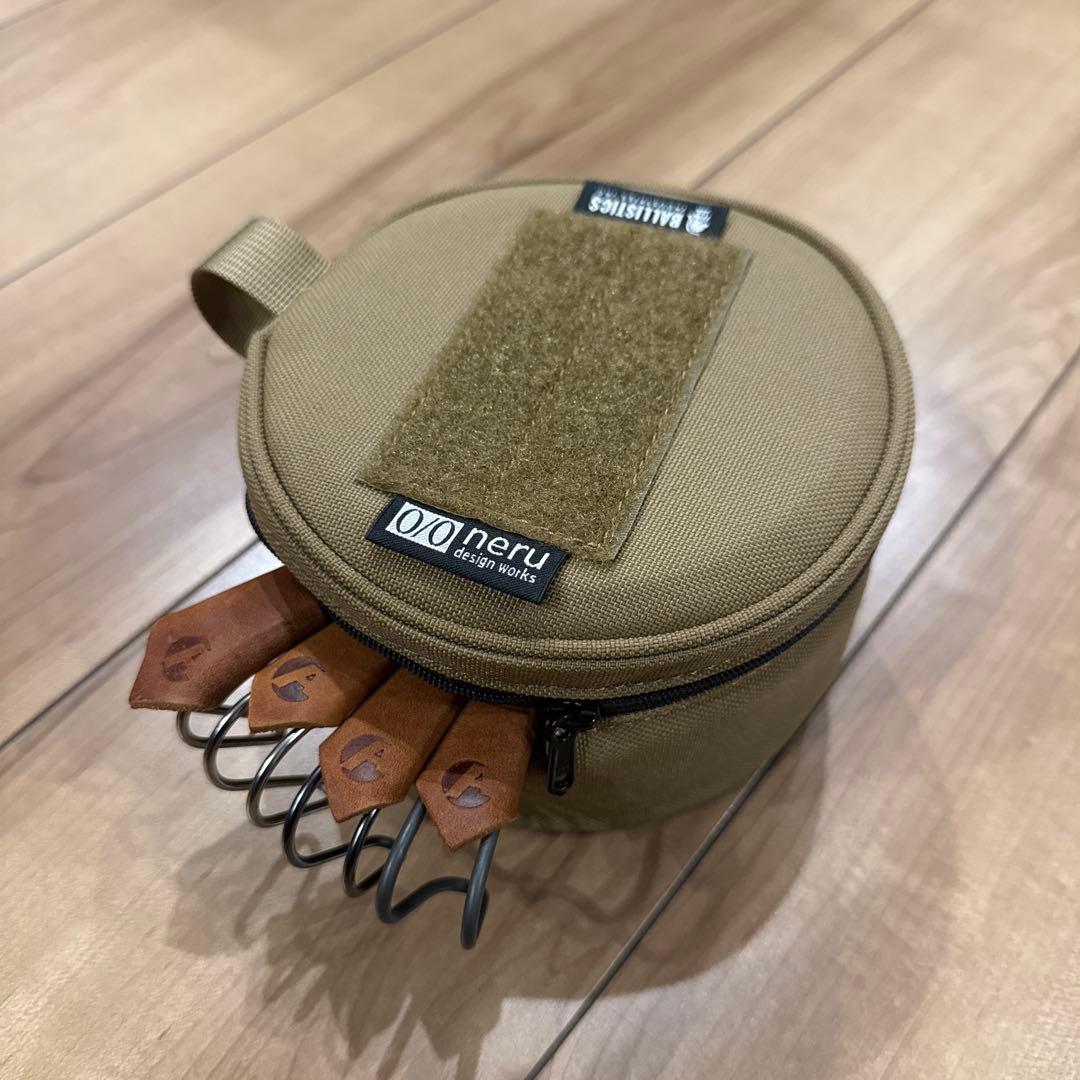 ネルデザイン　kozara no case kozara５枚　シェラカップ４個