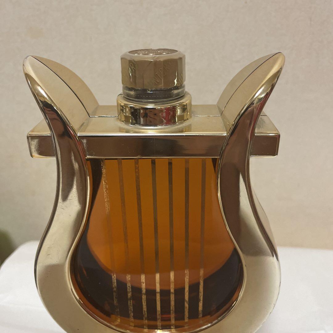 希少サントリー ウイスキースペシャルリザーブ楽器ボトルハープ特級古酒 ローヤル