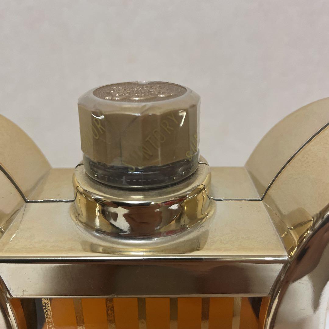 希少サントリー ウイスキースペシャルリザーブ楽器ボトルハープ特級古酒 ローヤル