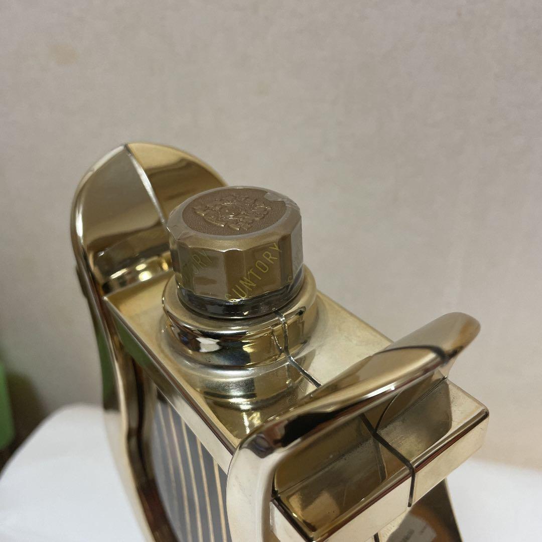 希少サントリー ウイスキースペシャルリザーブ楽器ボトルハープ特級古酒 ローヤル