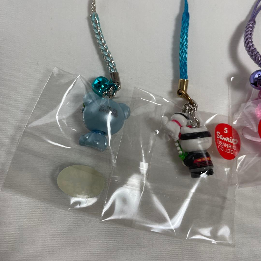 新品◆ハローキティ ご当地キティ 根付けストラップ 北海道 9個セット◆匿名配送