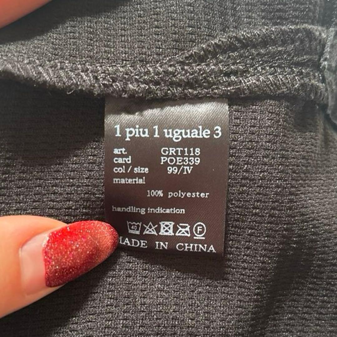 ［美品］1PIU1UGUALE3 ウノピュウノウグァーレトレ ゴルフシャツ