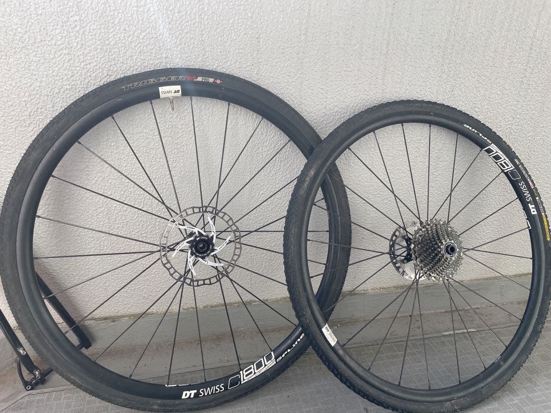 シクロクロスシーズン前に！ DT Swiss c1800ホイール前後 タイヤつき