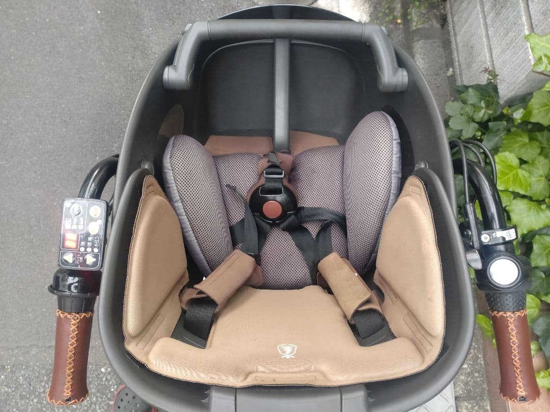 配送可★直接引渡可【bikke ビッケポーラー】電動アシスト自転車★３人乗子供乗