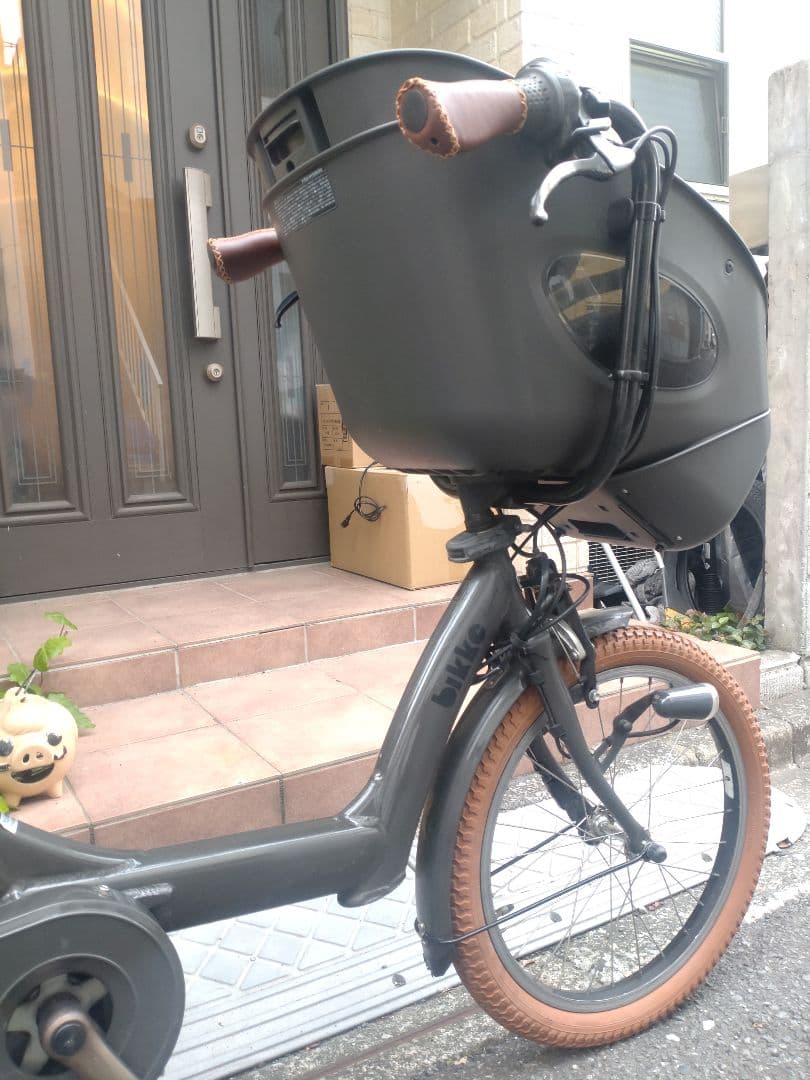 配送可★直接引渡可【bikke ビッケポーラー】電動アシスト自転車★３人乗子供乗