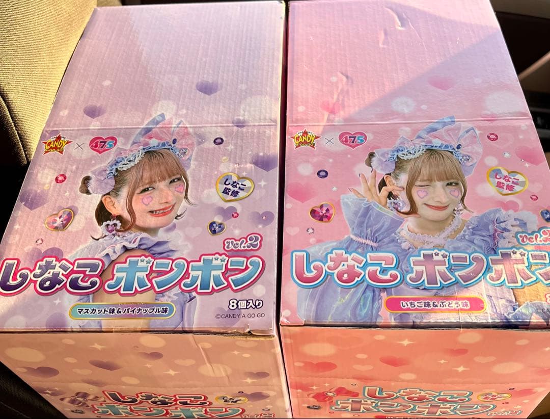 しなこボンボン8個×2種 計16個セット【新品未開封】