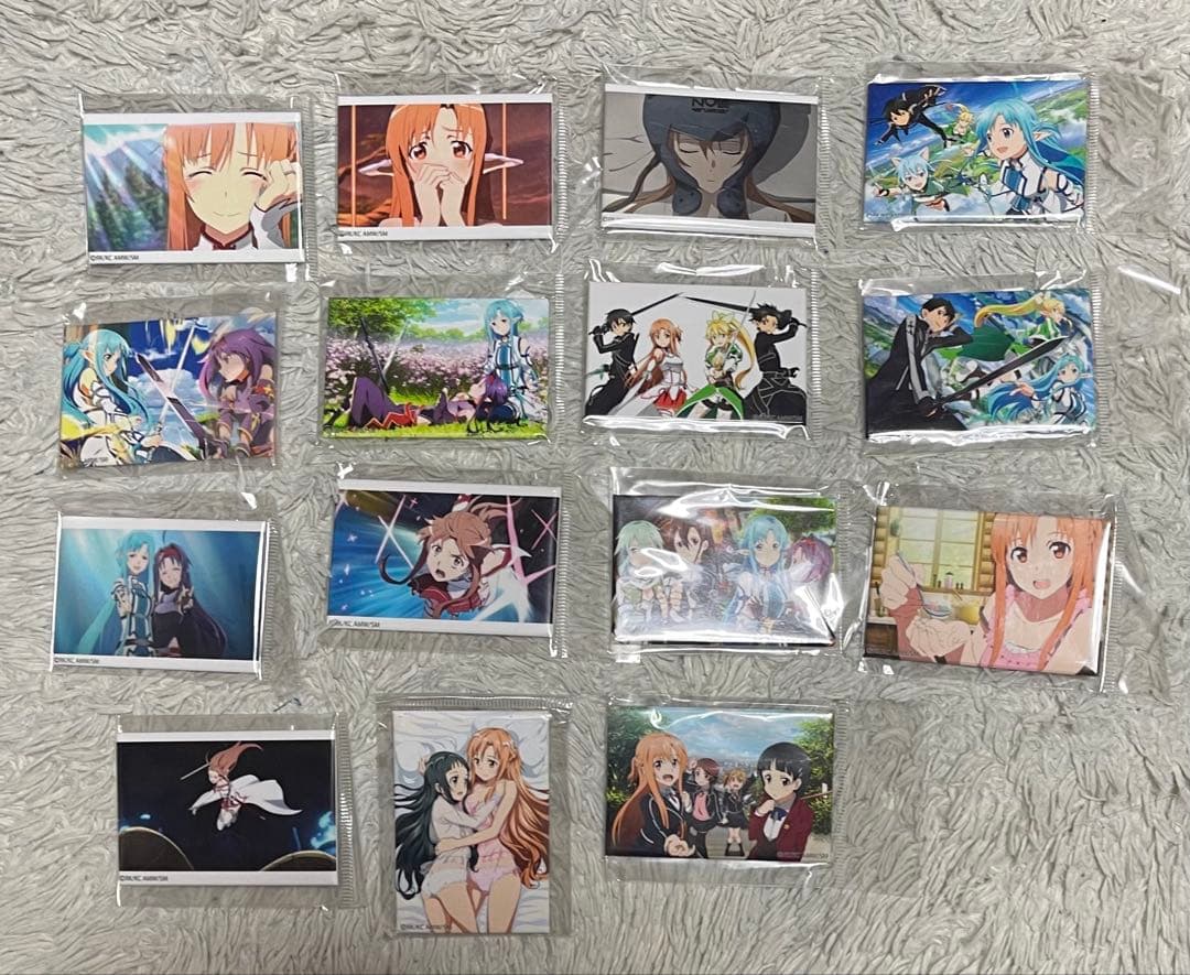 ソードアートオンライン　百景メモリアル缶バッジ 15個セット