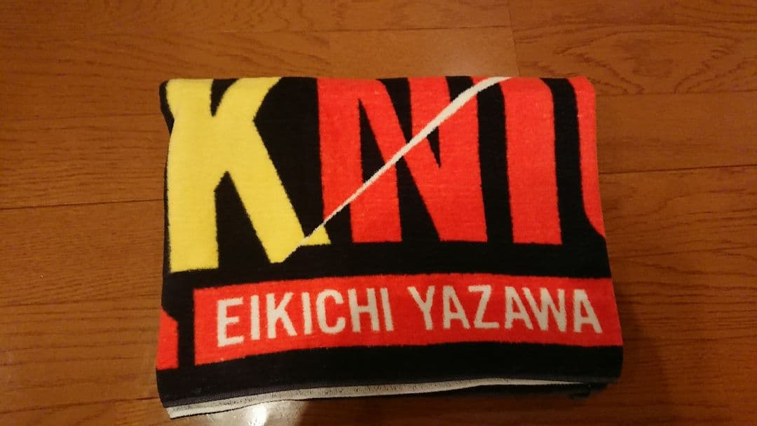 矢沢永吉 1987年 ROCK'N'ROLLKNIGHT フチなし雷ロゴ 当時物