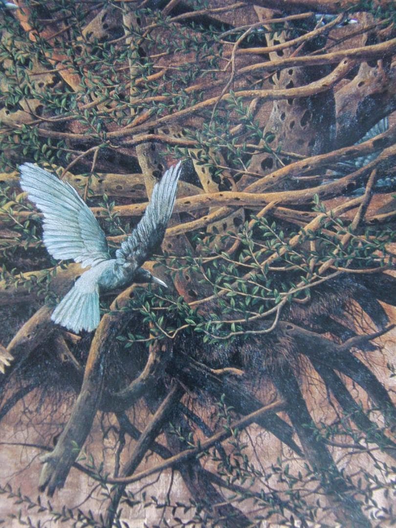 小柳吉次、【耀】、希少な額装用画集より、新品額装付、状態良好