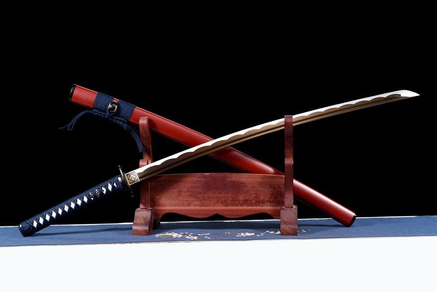 日本刀 模造刀 居合刀 斬馬刀 龍泉剣 中炭素鋼焼金武士刀【カナン】