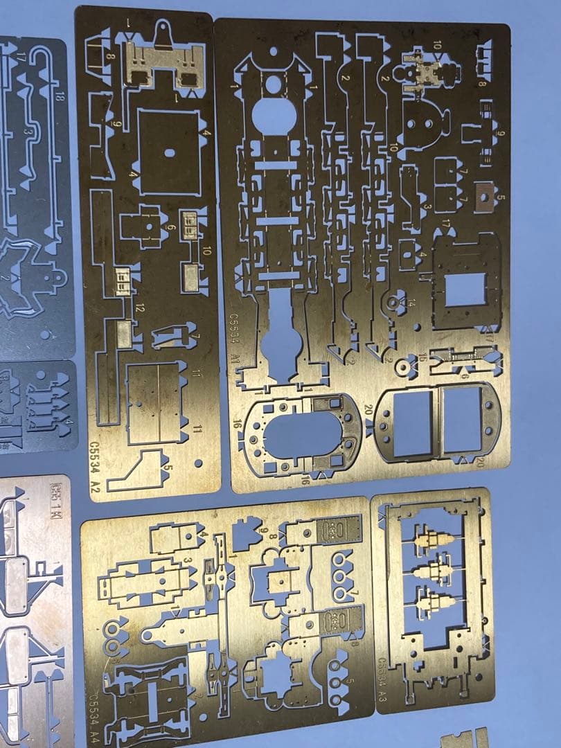 サ*ア様 送料込み　ワールド工芸　nゲージ 蒸気機関車　C55,C57用パーツセ